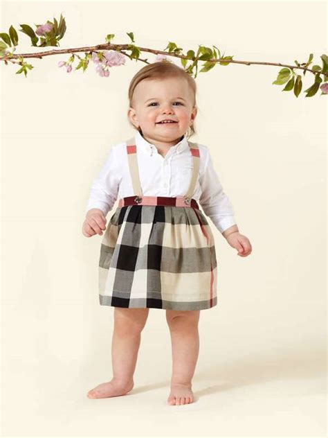 newborn burberry girl outfit|Burberry newborn baby girl.